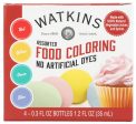 FOOD COLOR WATKINS 4 PK     813724021622 Cheap