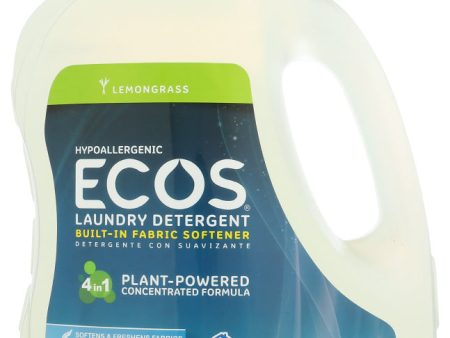 LAUNDRY DETERGENT ECOS LEMONGRASS   100 OZ   749174098900 For Discount