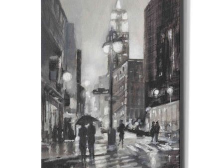 Illuminated Streets I  by Ethan Harper Canvas Wall Art For Cheap