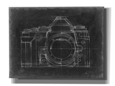 Camera Blueprints IV  by Ethan Harper Canvas Wall Art Fashion