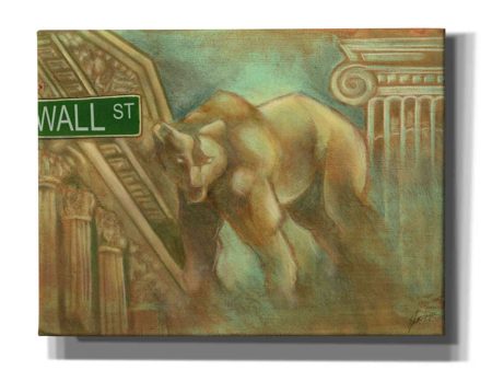 Bear Market  by Ethan Harper Canvas Wall Art For Cheap