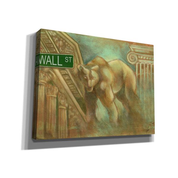 Bear Market  by Ethan Harper Canvas Wall Art For Cheap