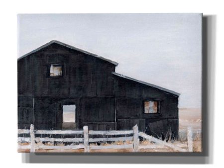 Black Barn I  by Ethan Harper Giclee Canvas Wall Art Hot on Sale