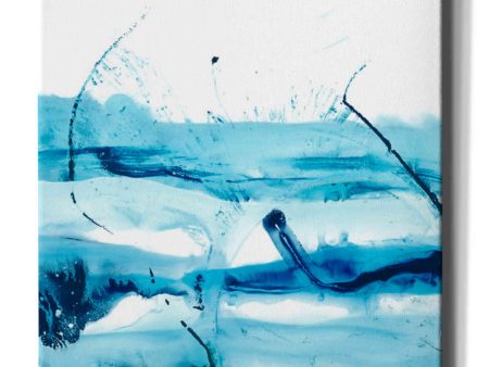 Blue Currents III  by Ethan Harper, Canvas Wall Art Cheap