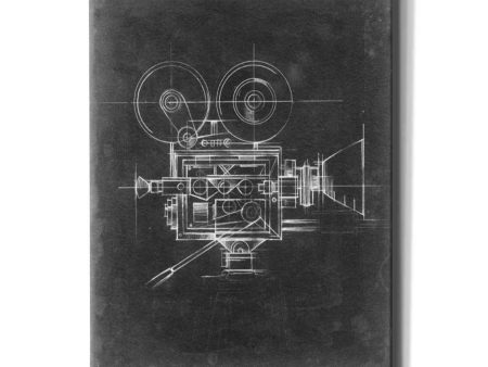 Camera Blueprints II  by Ethan Harper Canvas Wall Art For Discount