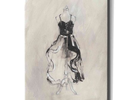 Black Evening Gown II  by Ethan Harper Canvas Wall Art Discount