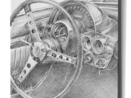 Behind the Wheel II  by Ethan Harper Canvas Wall Art For Sale