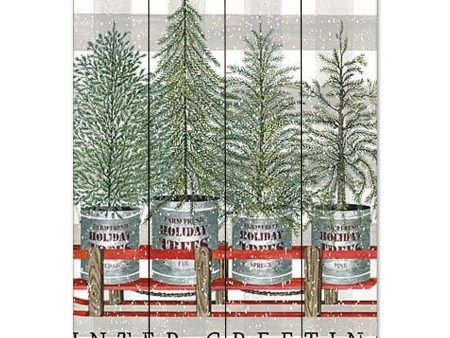 CIN3076PAL - Winter Greetings - 16x12 For Cheap