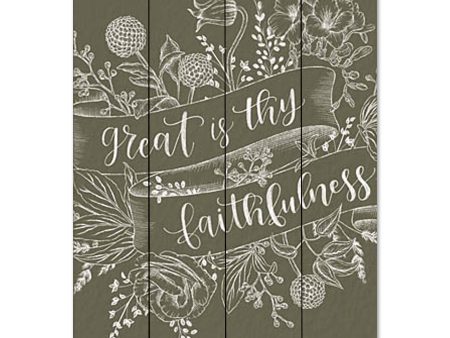 DUST966PAL - Great is Thy Faithfulness - 16x12 on Sale